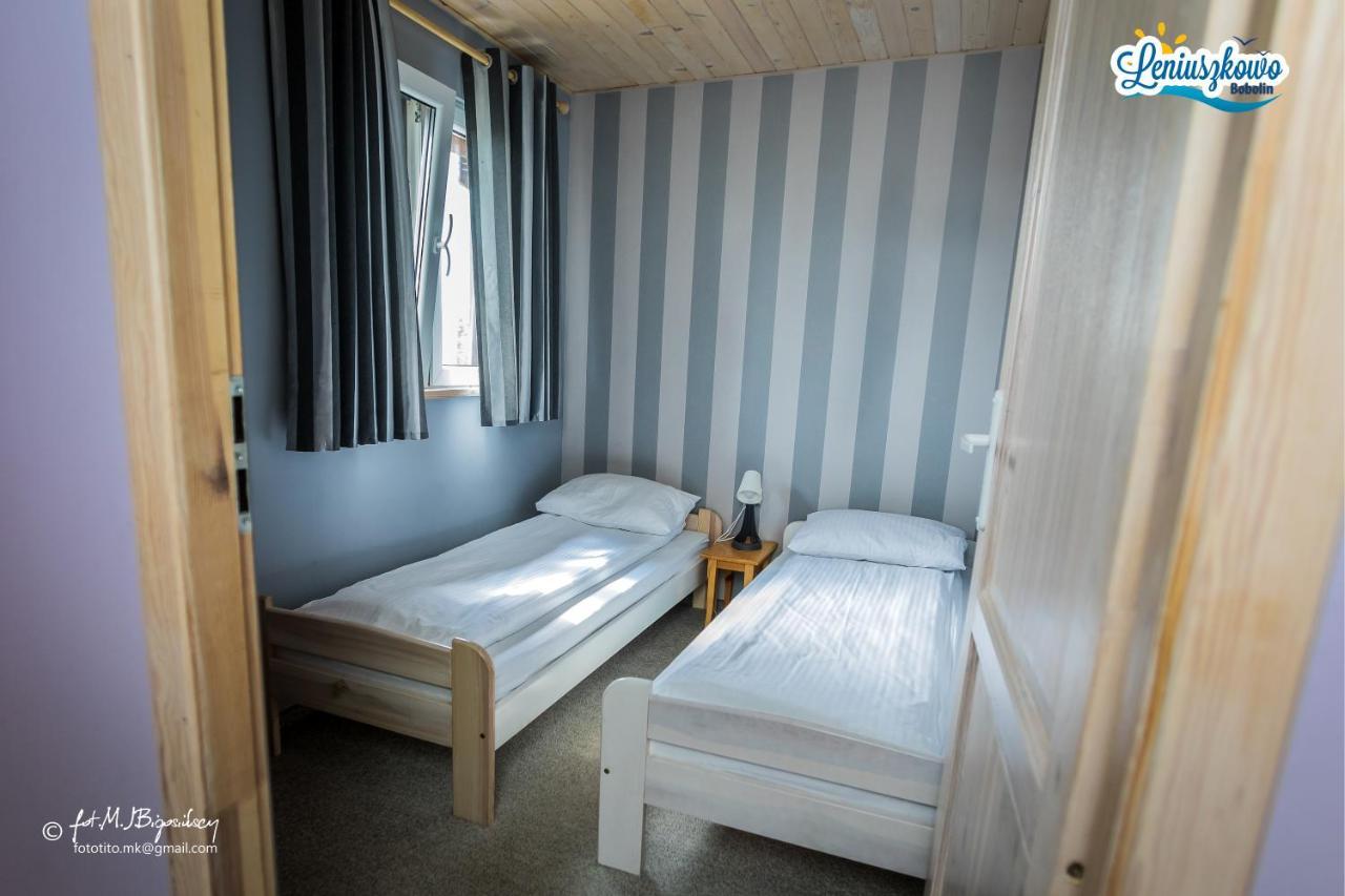 Domki Letniskowe Leniuszkowo Bobolin Exteriér fotografie