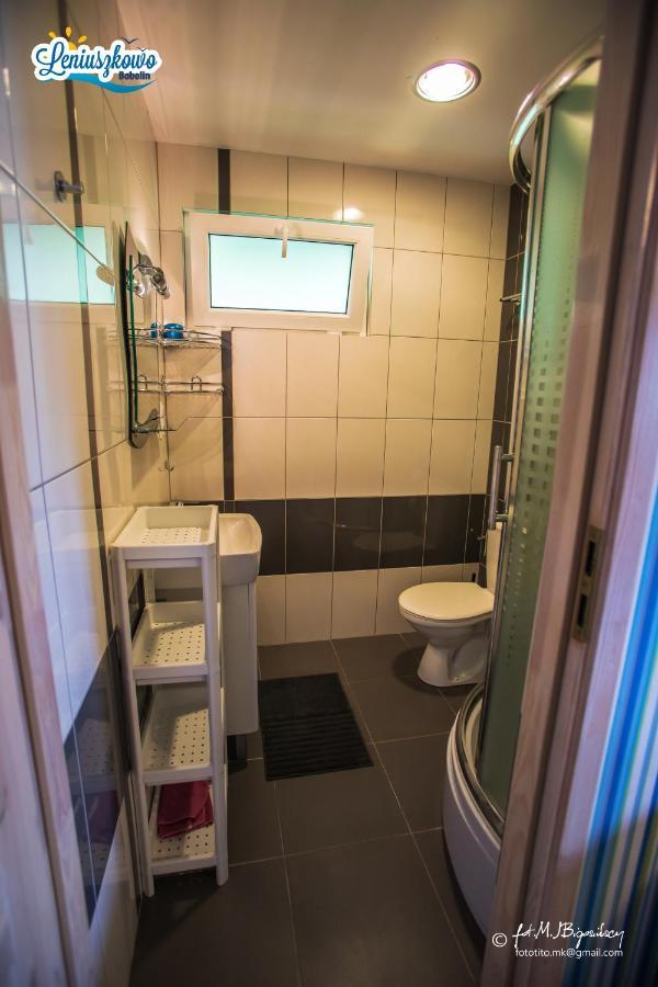 Domki Letniskowe Leniuszkowo Bobolin Exteriér fotografie